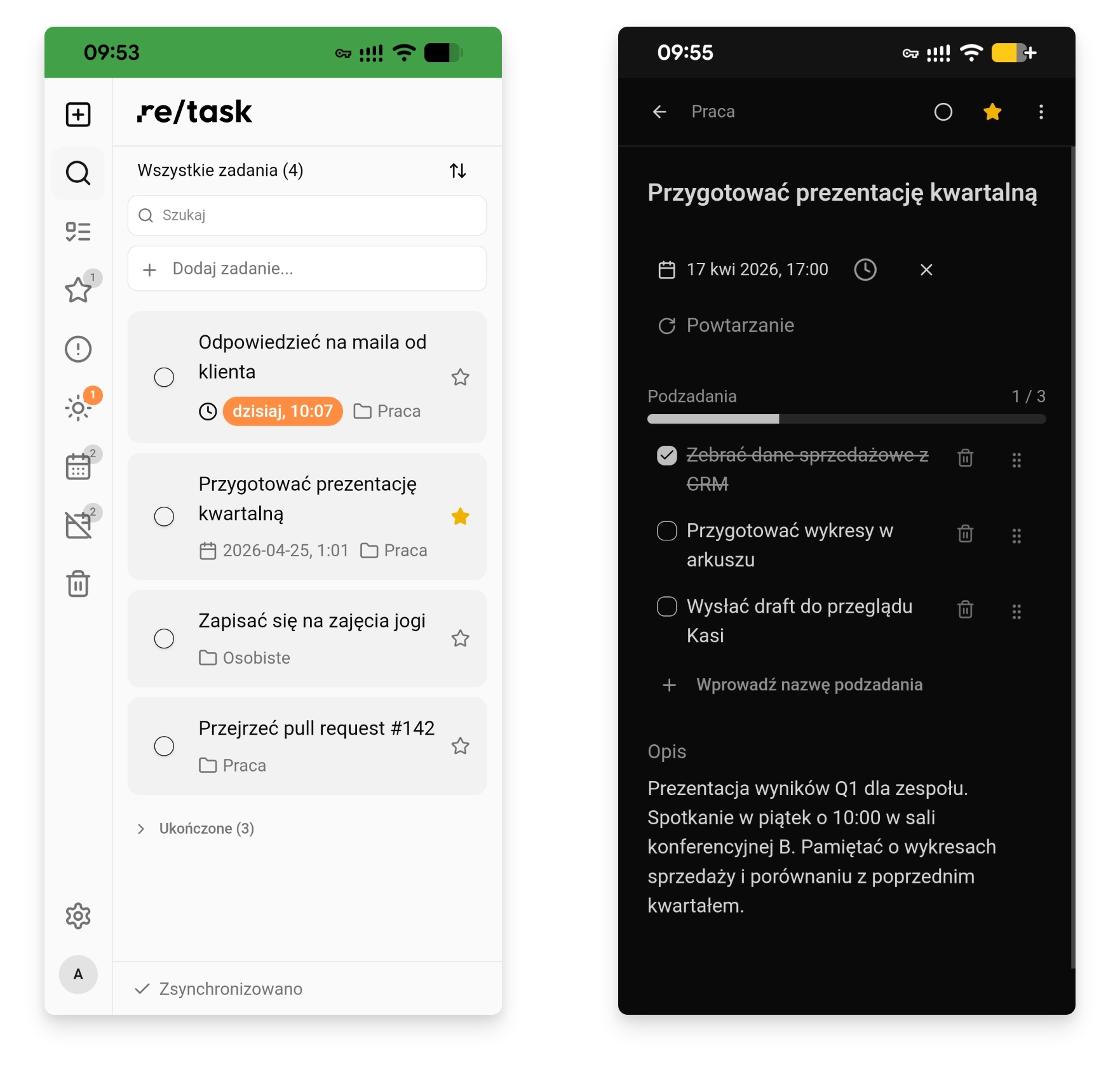 Zrzuty ekranów Reborn Apps